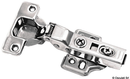 Osculati Soft close thumb hinge Half overlay 38.526.02
