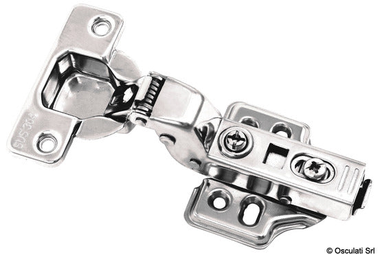 Osculati Thumb hinge Soft close thumb Inset 38.526.03