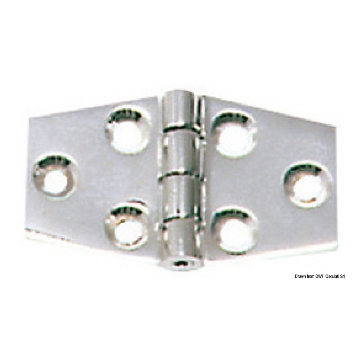 Bisagra de acero inoxidable Osculati 38.923.00 38.923.00