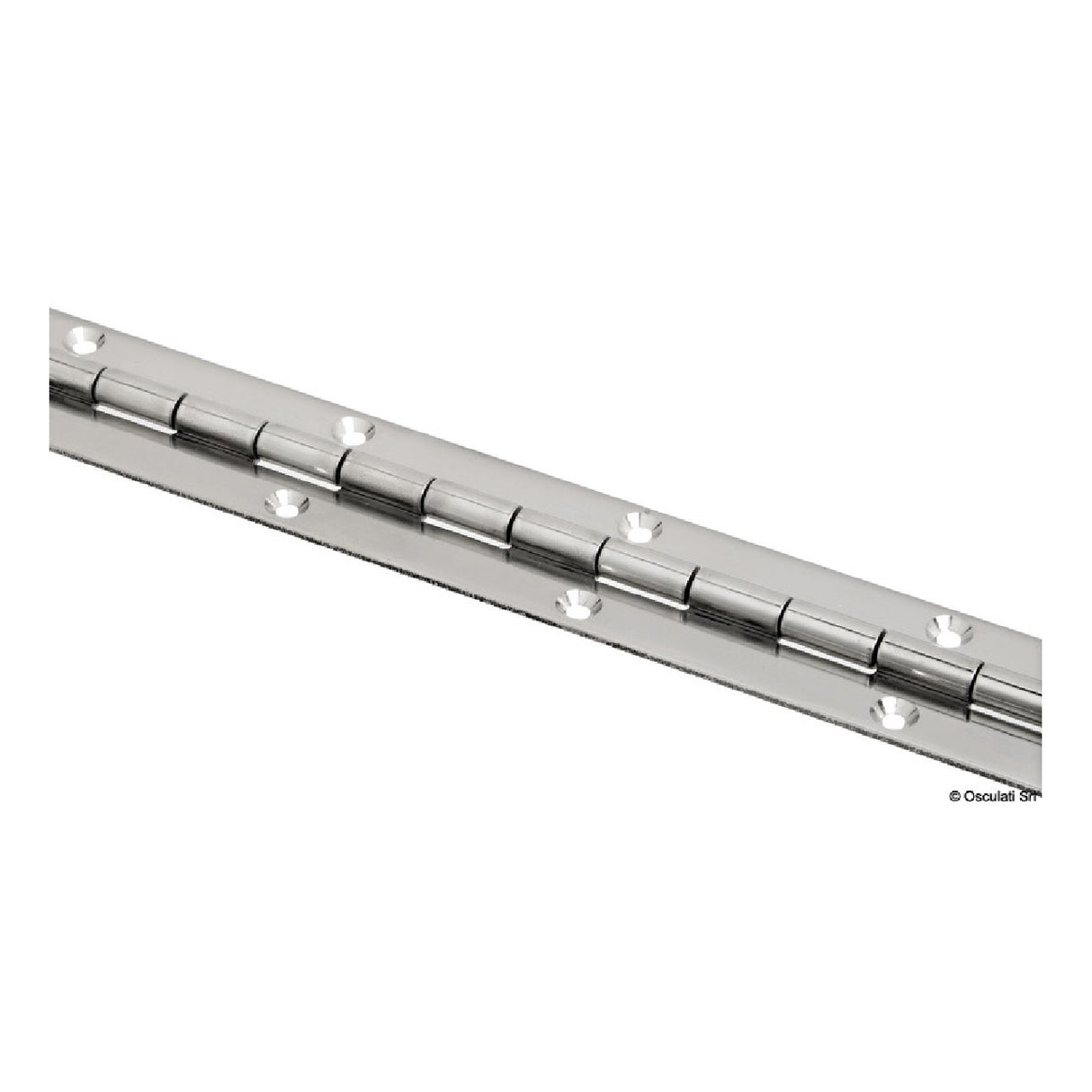 Osculati Stainless steel hinge bar 2 m flared 38.998.02 38.998.02