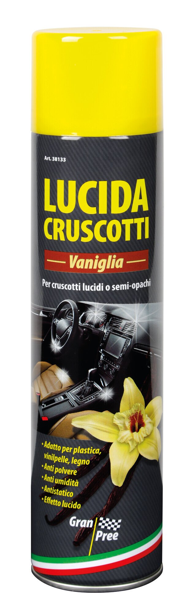 Gran Pree Gran Pree, lucida cruscotti - 400 ml - Vaniglia