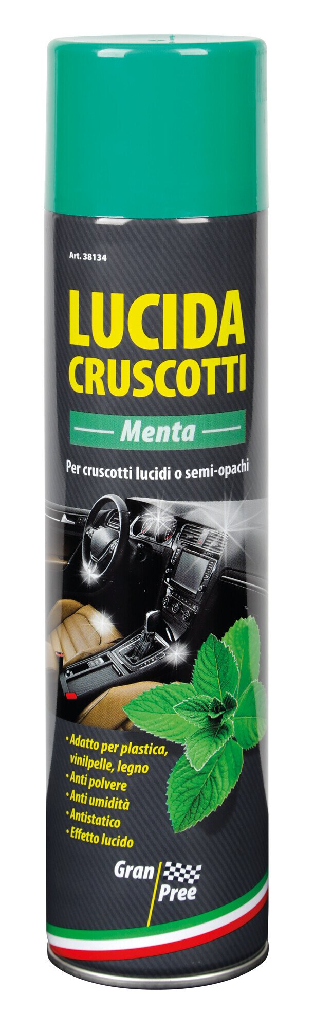 Gran Pree Gran Pree, lucida cruscotti - 400 ml - Menta