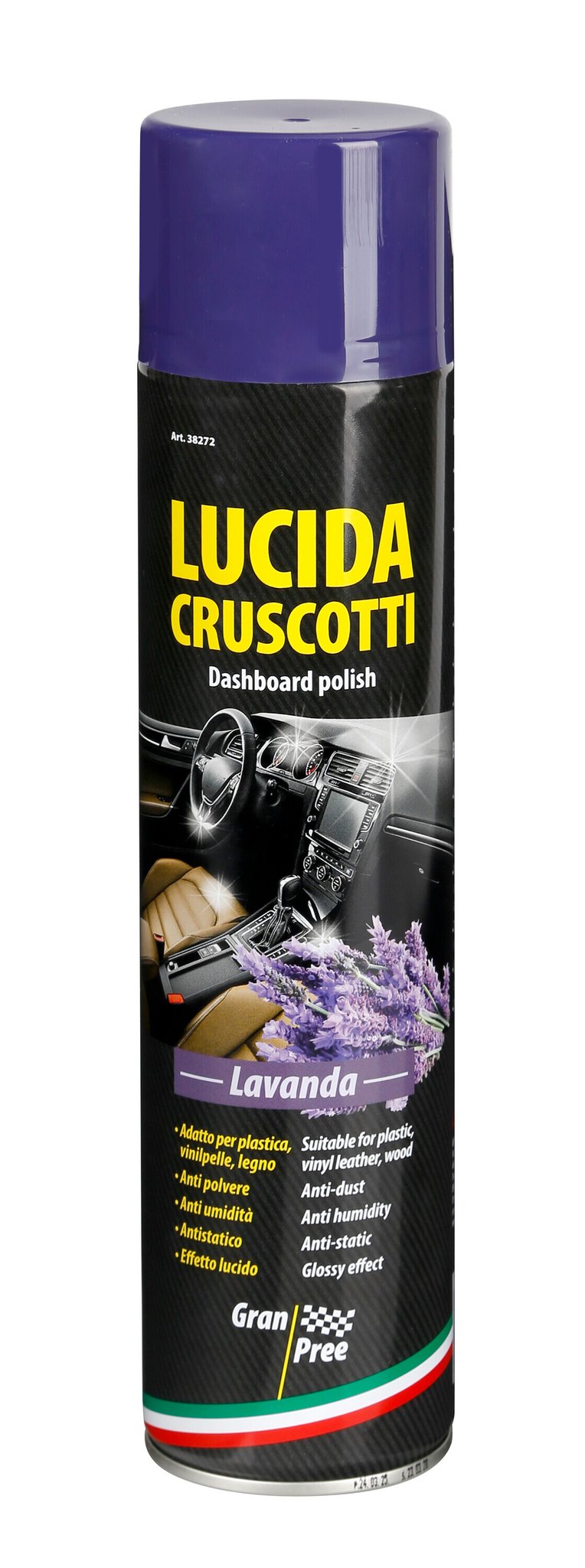 Gran Pree Gran Pree, lucida cruscotti - 600 ml - Lavanda