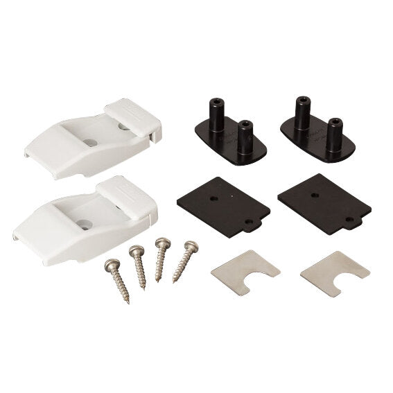 Fiamma Supporto a parete in PVC bianco per F45/F50/F55 – conf. 2 pz