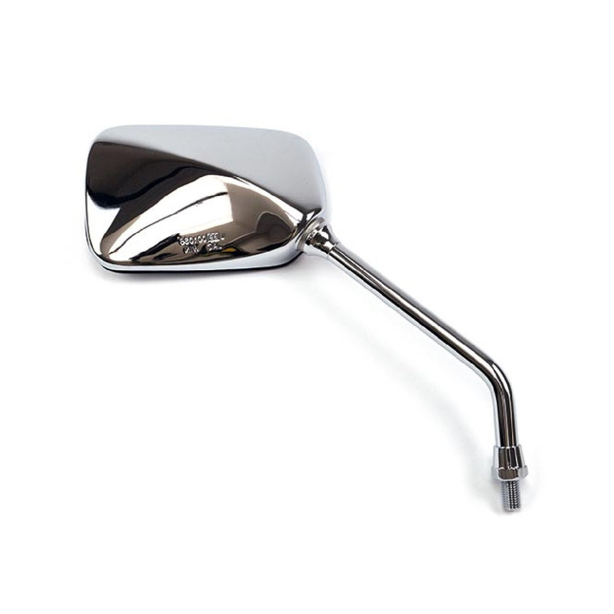 Espejo retrovisor universal derecho cromado para motocicleta Hert