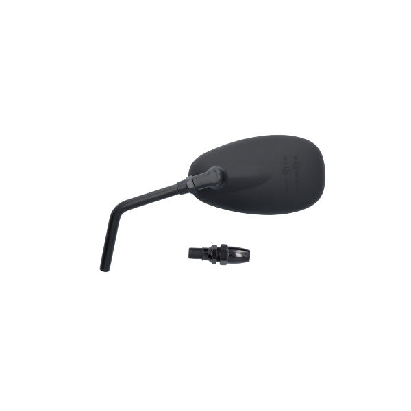 Hert linker Rückspiegel, schwarz, passend für Guzzi V7 Stone/Racer/II 14/16-V9 Bobber