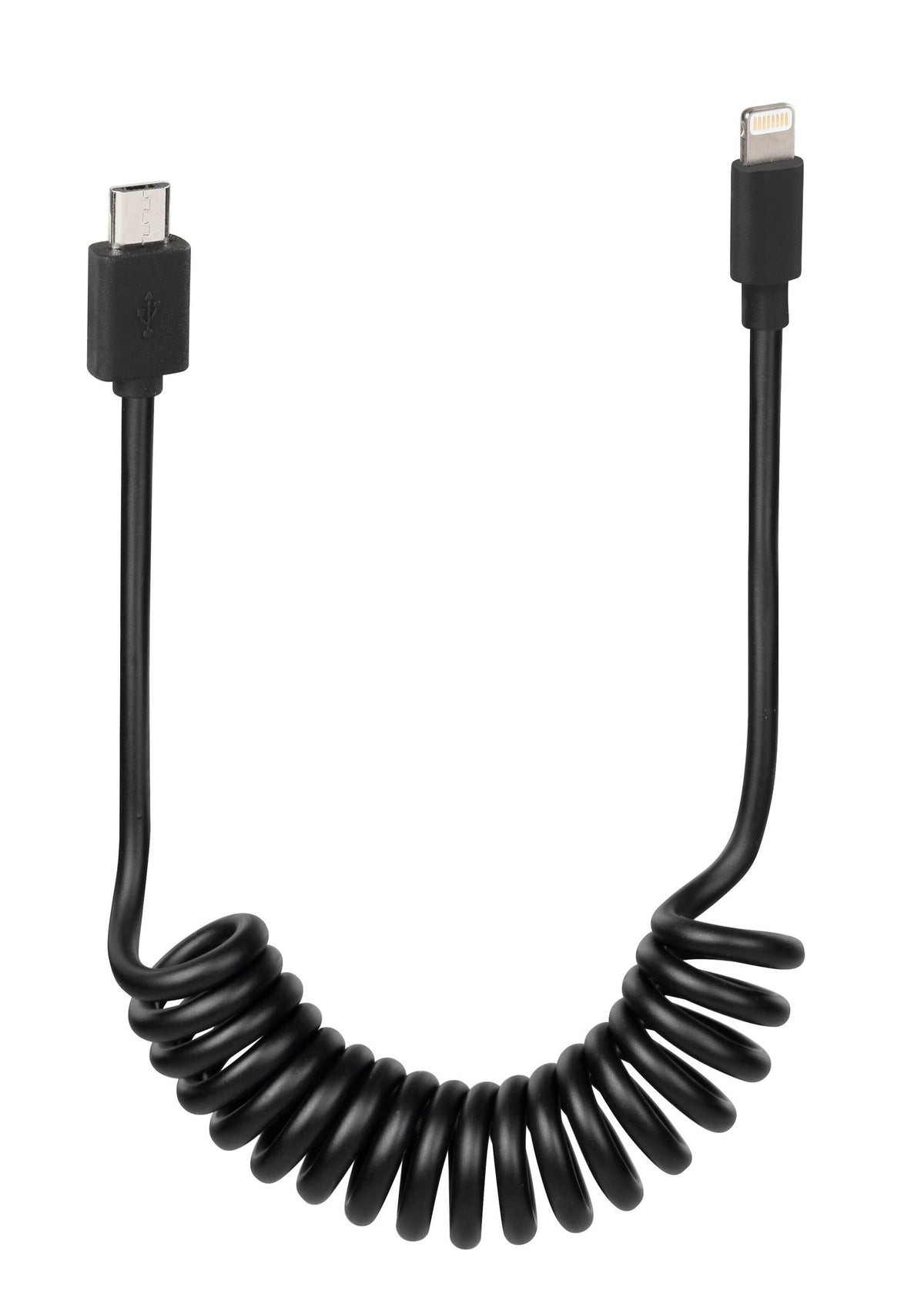 Lampa Cavo a spirale per Ebike, Micro Usb > Apple 8 Pin 38704