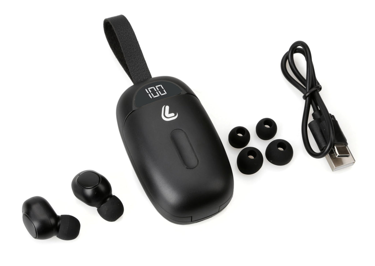 Lampa Ekko 5.0, auricolari Bluetooth stereo senza fili con custodia di ricarica 38741