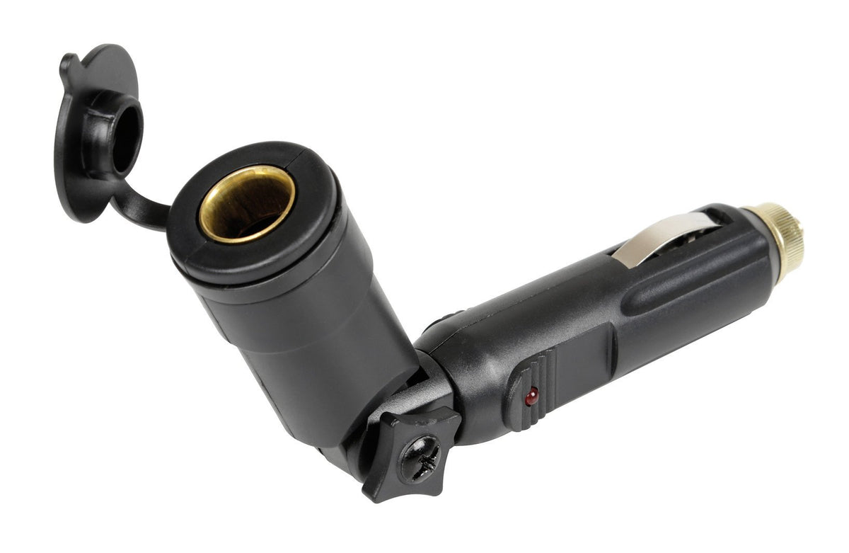 Lampa Adattatore snodabile per presa corrente, 12/24V 38983