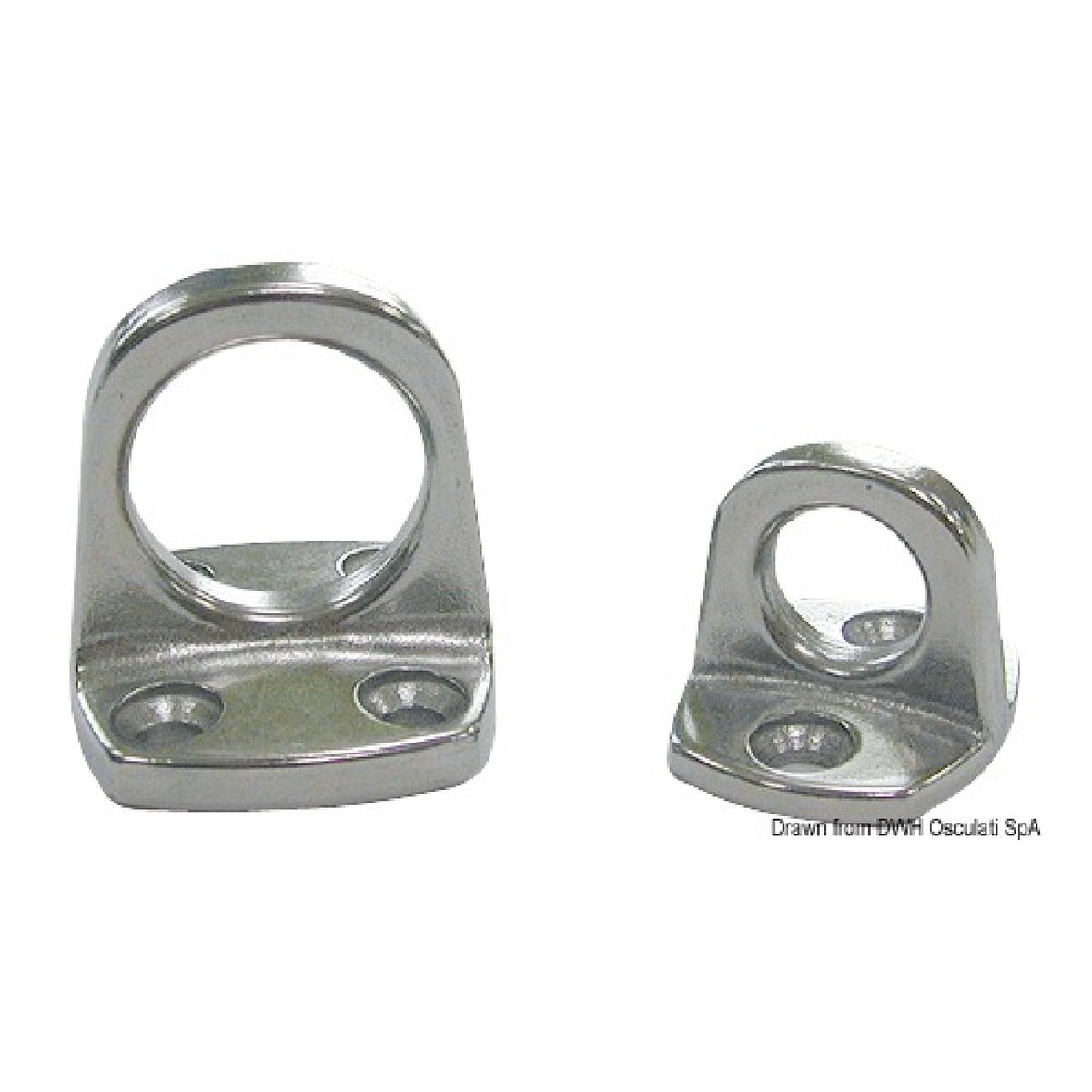 Osculati-Ring zur Befestigung von Kotflügeln oder für allgemeine Zwecke 39.167.01