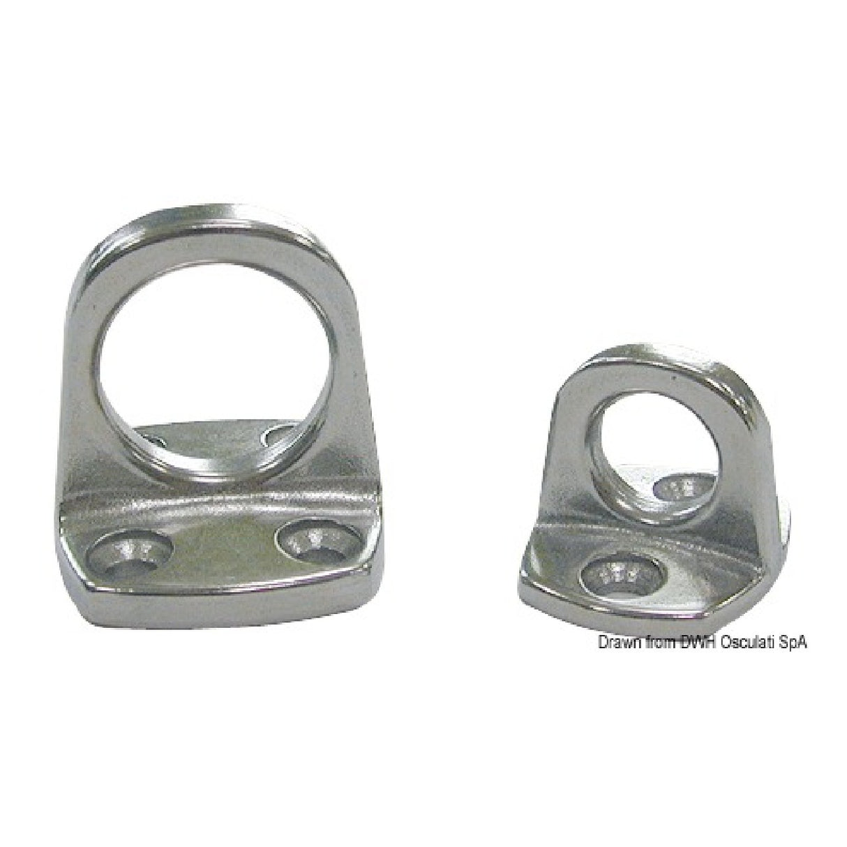 Osculati-Ring zur Befestigung von Kotflügeln oder für allgemeine Zwecke 39.167.01