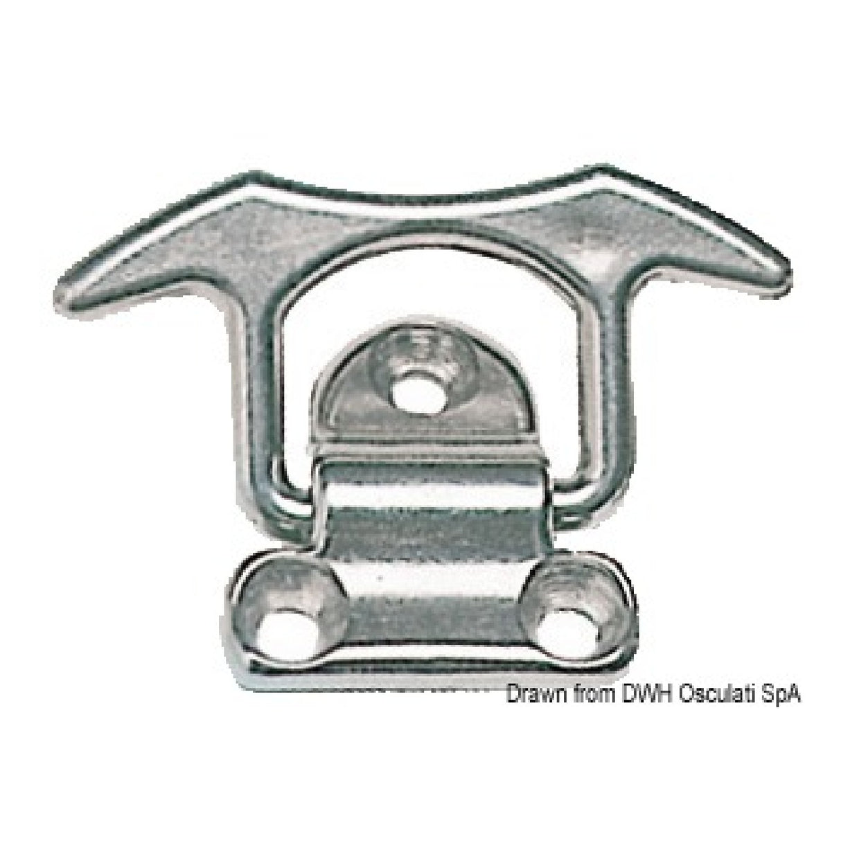 Osculati Bolardo plegable 48x49 mm 39.866.85