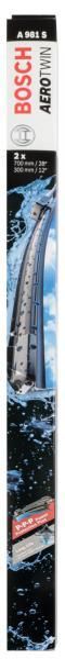 Escobillas limpiaparabrisas Bosch Aerotwin A981S