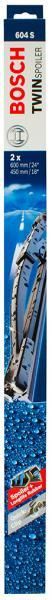 Bosch Spazzole tergicristallo Twin Spoiler 604S