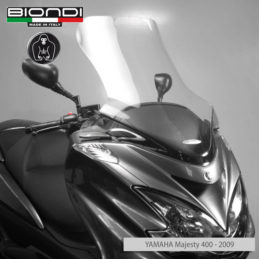 Biondi Club Parabrezza Trasparente Yamaha Majesty 400 2009-2014 MPN 8061209