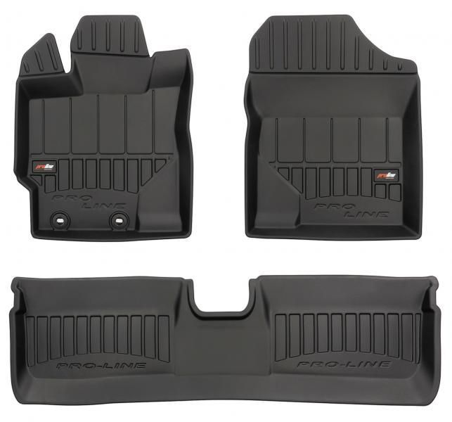 Proline 3D rubber mats for TOYOTA Yaris III 3-door 11>19 (not hybrid)