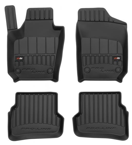 Alfombrillas de goma Proline 3D para SEAT Ibiza IV 08>17 - VOLKSWAGEN Polo V 09>17