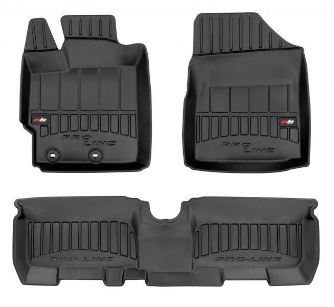 Proline 3D rubber mats for TOYOTA Yaris II 3/5 doors 05>11