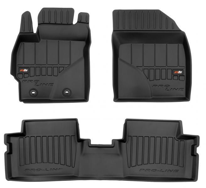 Alfombrillas de goma Proline 3D para Toyota Auris I 3/5p. 06>13, Corolla X 06>13