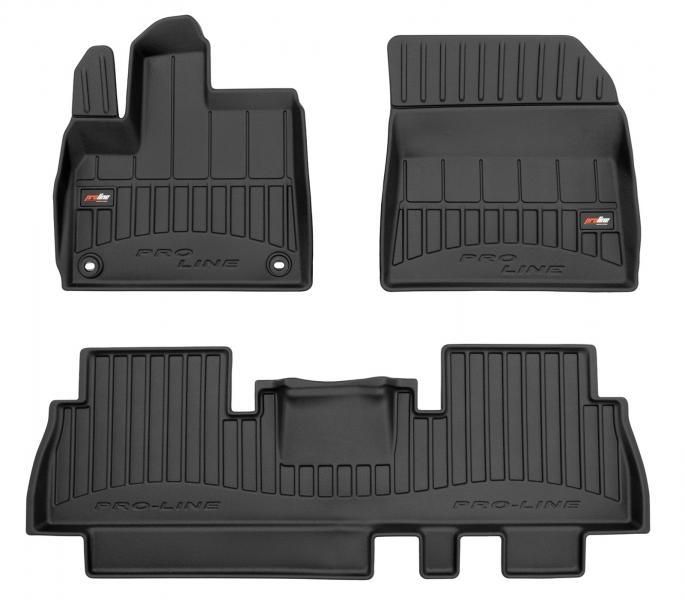 Proline 3D Gummimatten CITROËN Berlingo III 5-Sitzer ab 2018 - OPEL Combo E 5-Sitzer ab 2018 - P