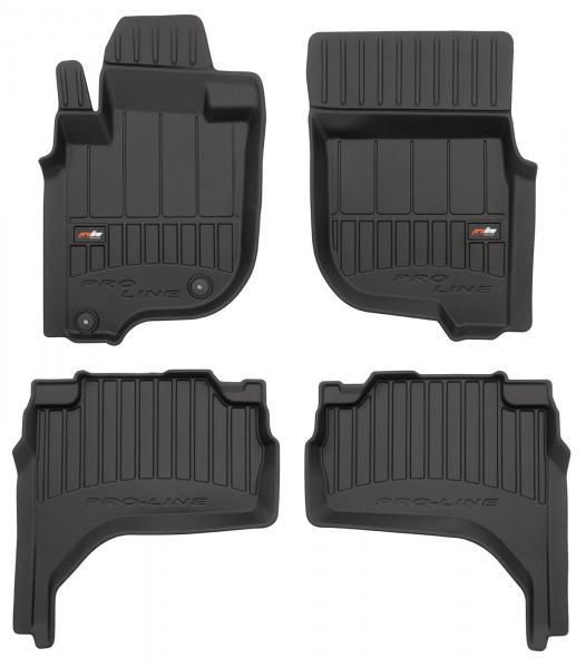 Proline 3D Rubber Mats MITSUBISHI L200 VI Pickup 19>