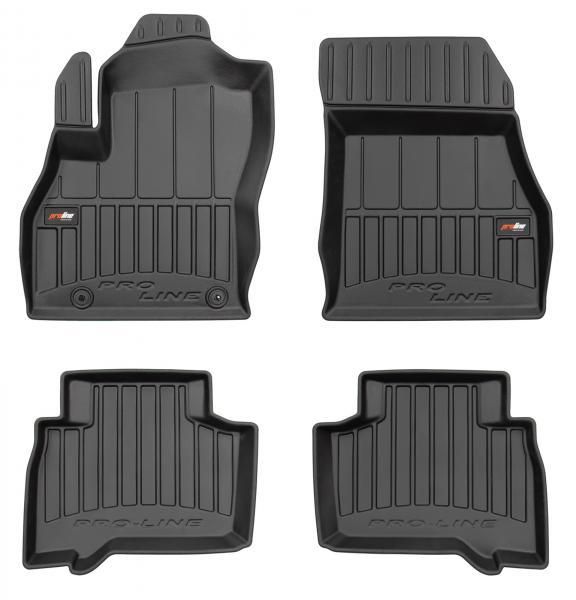 Alfombrillas de goma Proline 3D FIAT Qubo 08>20