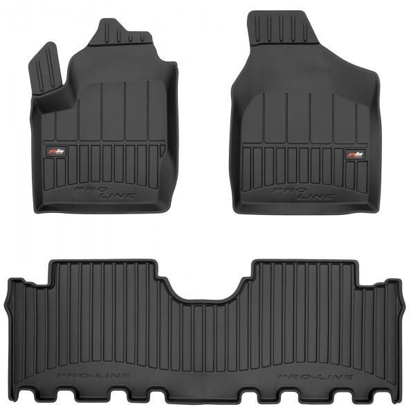 Proline 3D Gummimatten für Ford Galaxy I 95>06 (erste und zweite Sitzreihe)