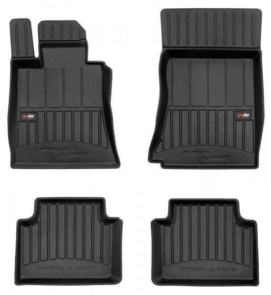 Alfombrillas de goma Proline 3D para ALFA ROMEO Giulia 16> (tracción trasera)