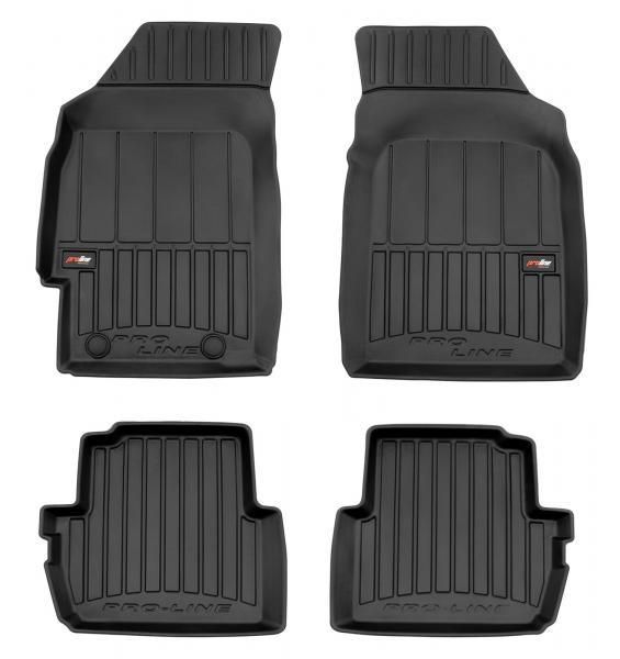 Alfombrillas de goma Proline 3D para Chevrolet Spark II 05>09