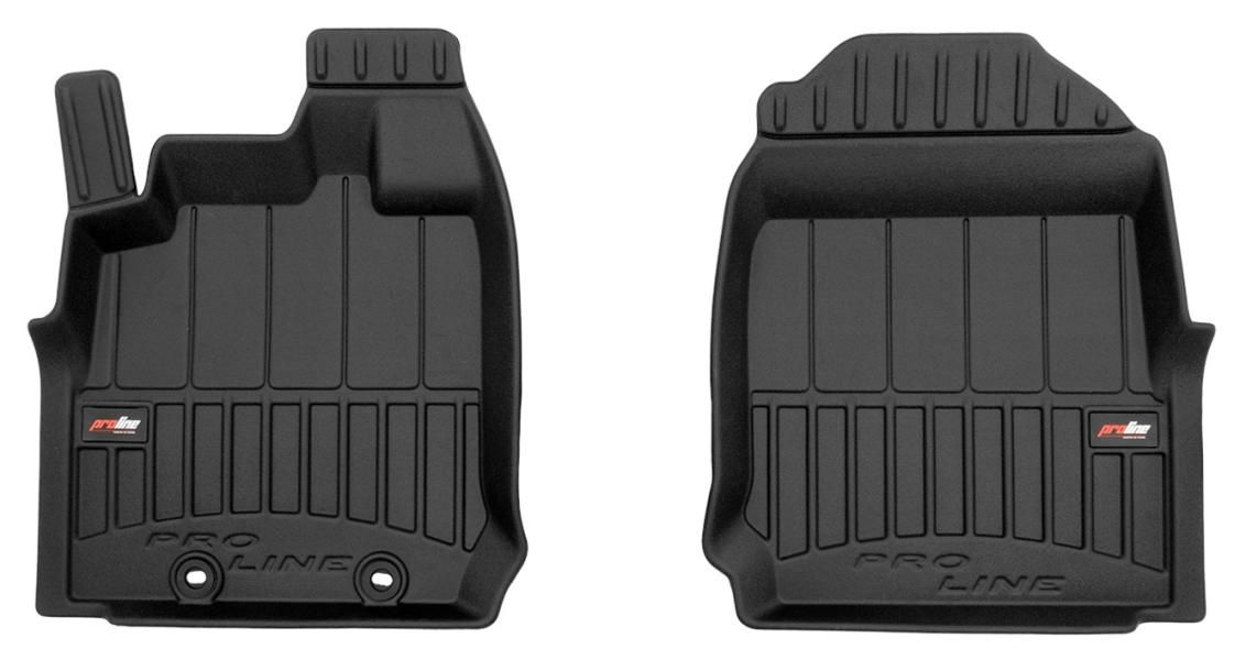 Alfombrillas de goma Proline 3D para camioneta ISUZU D-MAX III 2 puertas 19> (cabina simple)