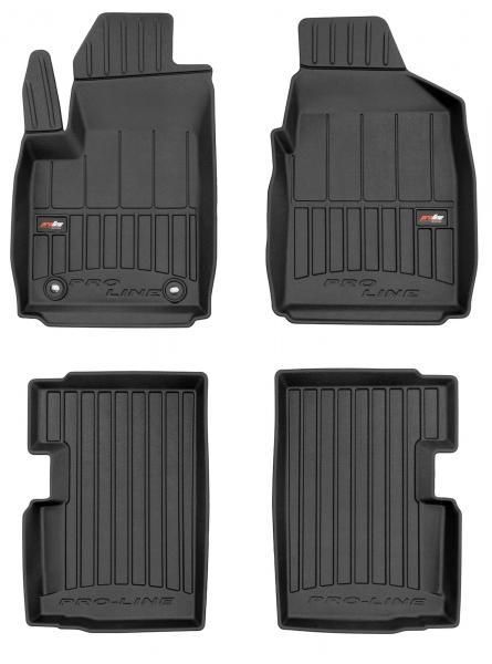 Proline 3D Gummimatten FORD Ka II 08>16 (Abstand der Befestigungsclips der Führungsmatte)