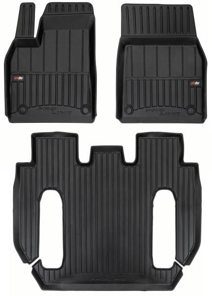 Proline Tappeti in TPE 3D TESLA Model X 22> (6 posti, post-restyling)