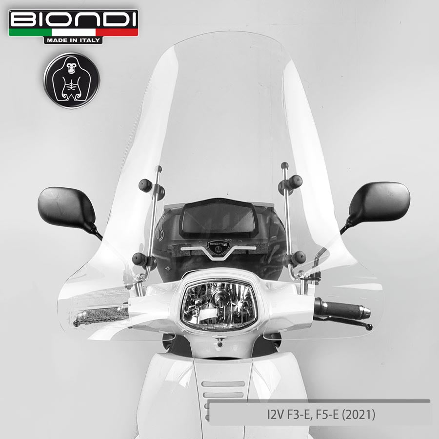 Biondi Parabrezza Z I2V F5-E 2021 Trasparente con Attacchi