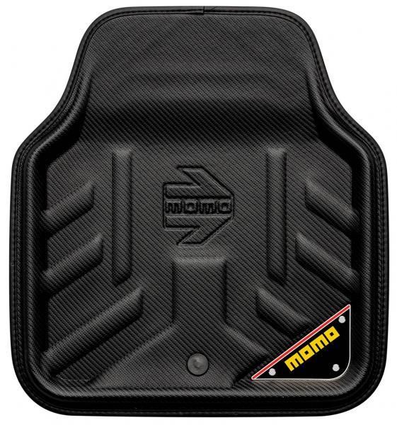 Momo Tappeto preformato Drive nero carbonio