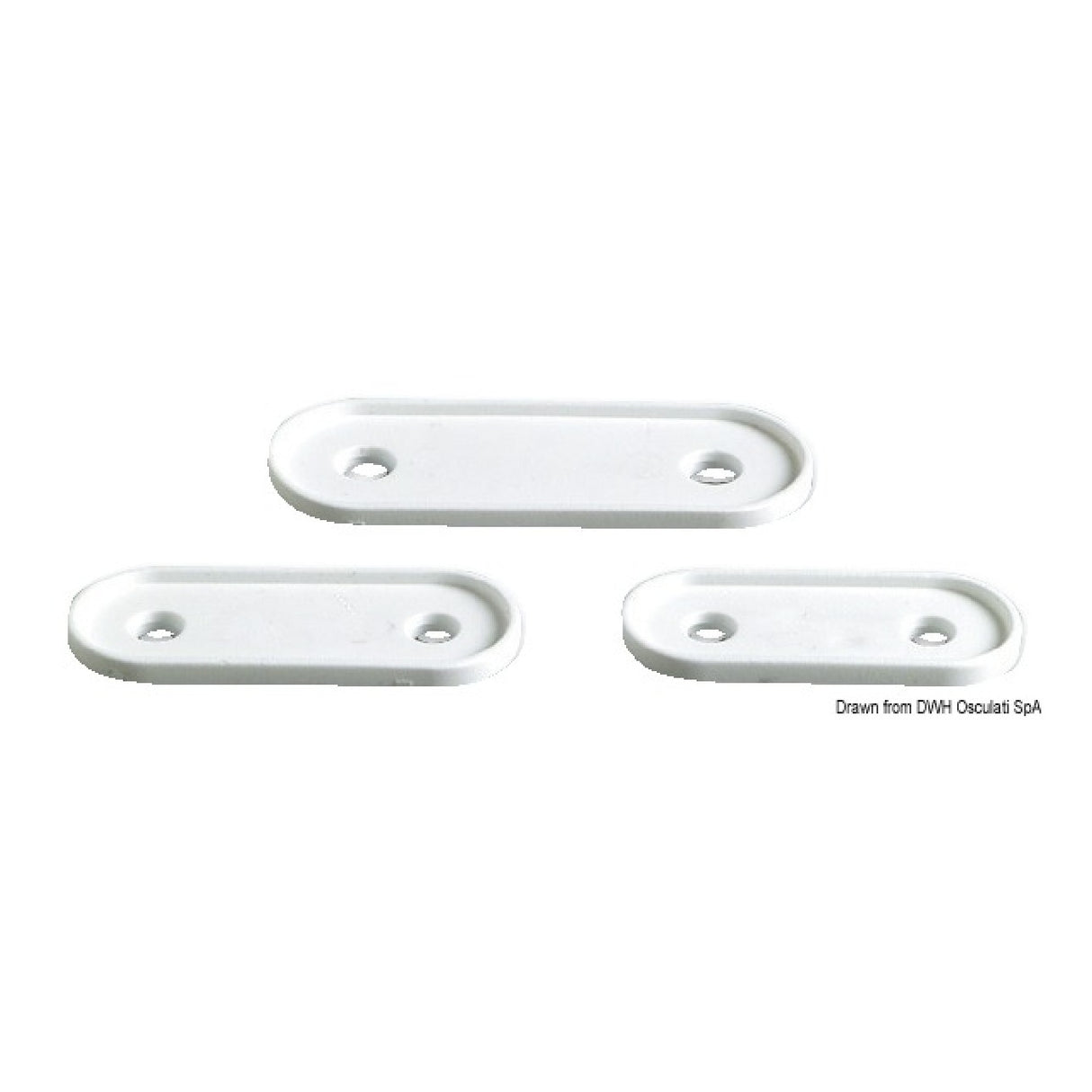 Osculati Hohlklampenbasis für American Bitt 40.132.45