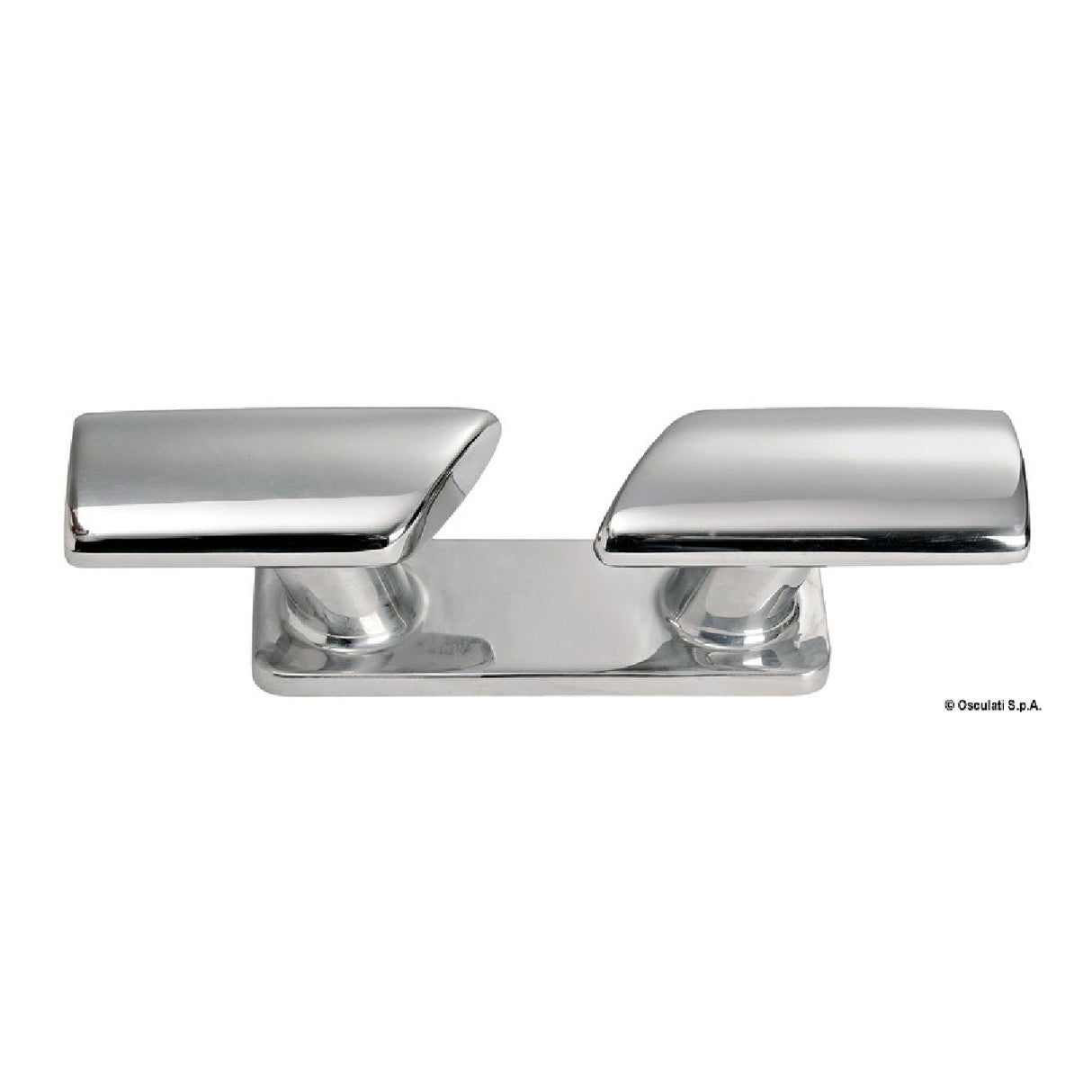 Osculati Fairlead/Cleat in mirror-polished AISI 316 stainless steel Scandinavian 40.137.85 - 1 Pair 40.137.85