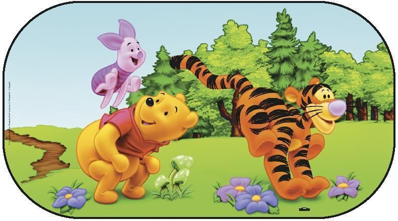 Parasol trasero Disney Stopuvex Winnie the Pooh 80 x 40 cm