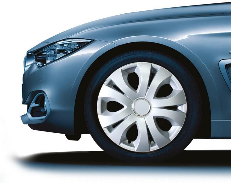 Cora Set of 4 17'' Alulook Top Wheel Covers