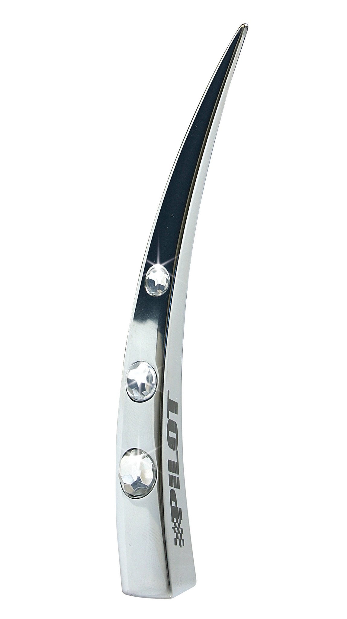 Lampa Samurai Diamond-Look Stelo Antenna Auto Metallo 12,5 cm
