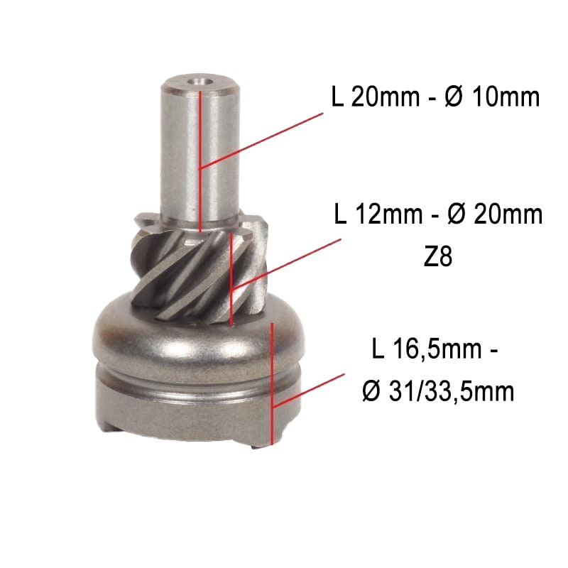 BCR Anlasserkupplung Kymco Agility Plus 4T 50 2014-2014
