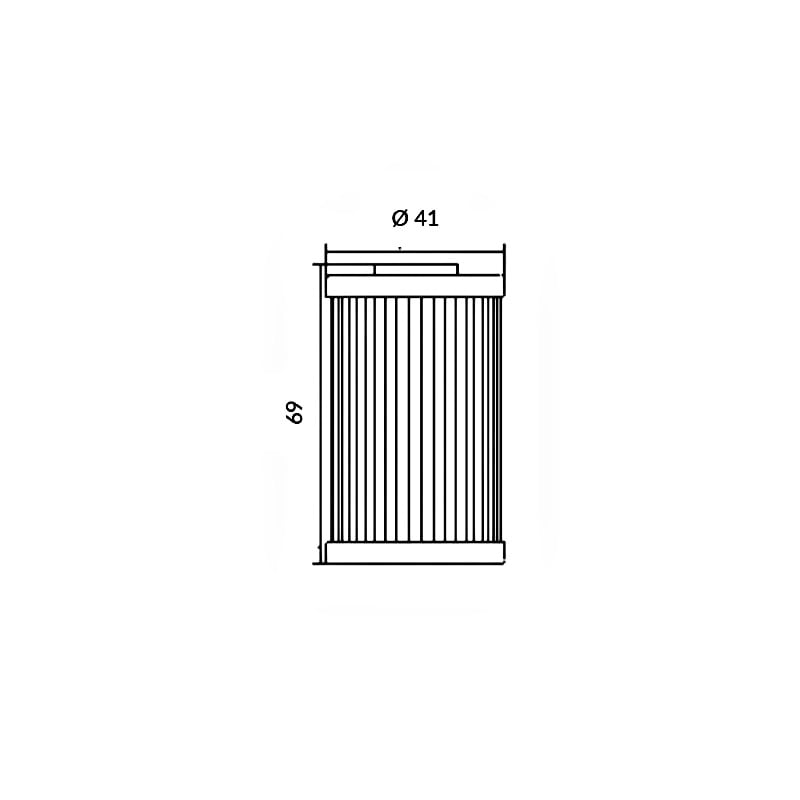 Hokio Oil Filter Ktm Duke Ii 640 640 1999-2007 403550840