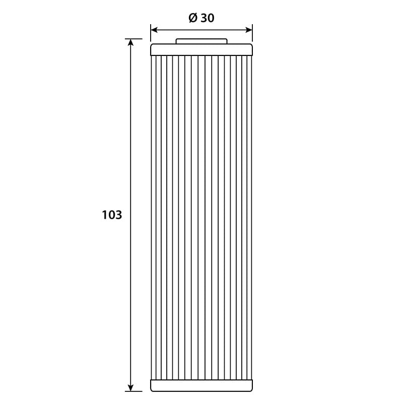 Hokio Filtro Olio FANTIC CABALLERO 250/500 18-23 (OK691)