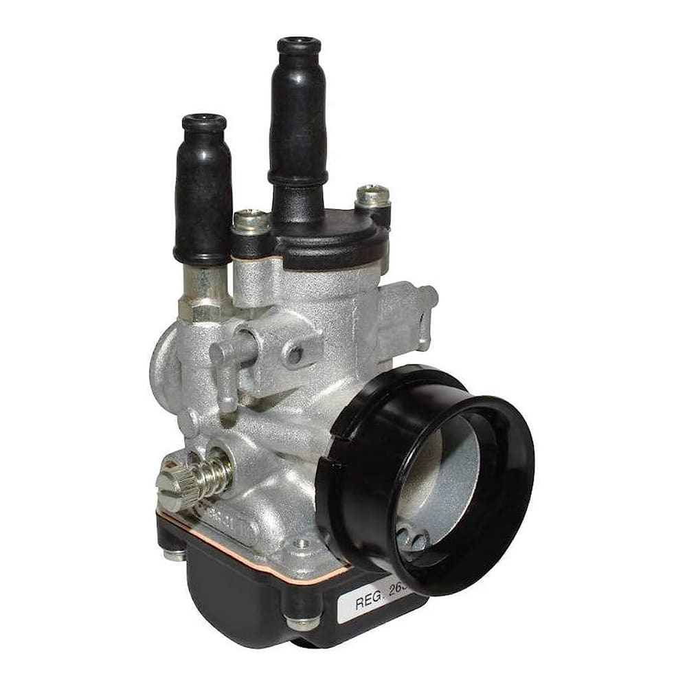 Dellorto PHBG Vergaser, 21 mm Durchmesser mit elastischer Verbindung zum Mischer