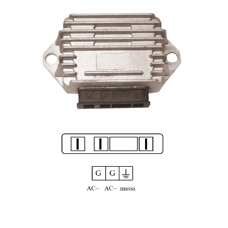 BCR Regolatore di tensione Piaggio Vespa Pk 50 1982-1986
