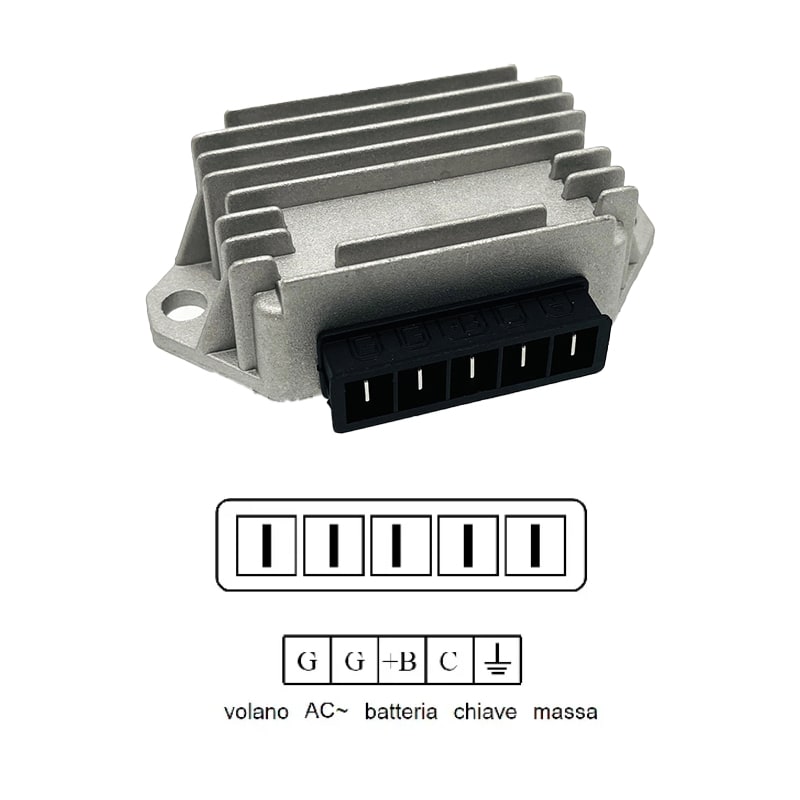 BCR Regolatore di tensione Piaggio Ape Tm P 50 1985-1989