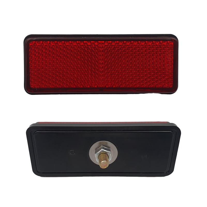 Bcr Universal License Plate Reflector with Screw - 89x35mm