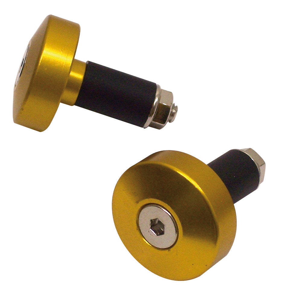 BCR Coppia di stabilizzatori manubrio Slim colore oro con diametro 13mm