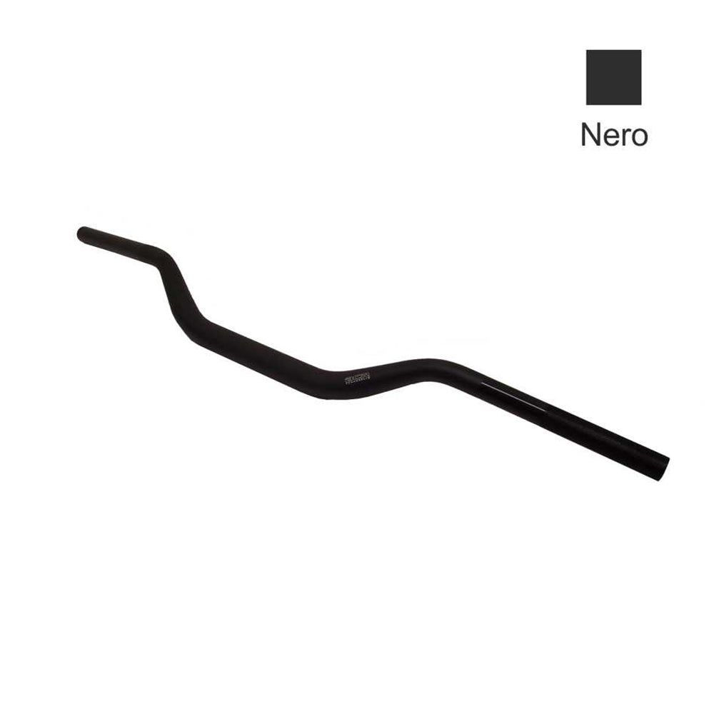 BCR Manubrio cross oversize colore nero con diametro 28,6mm e rialzo 60mm