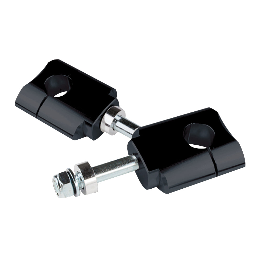 BCR Supporto manubrio colore nero con diametro 28,6mm e altezza 45mm