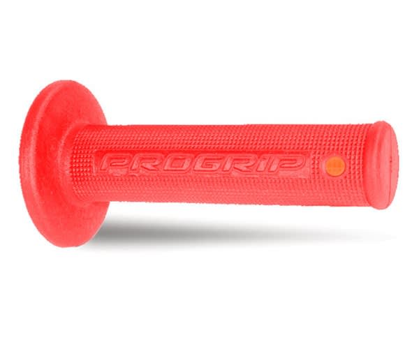 Progrip Manopole Mx 799-294 - Doppia Densità - Arancio/Rosso Senza Foro